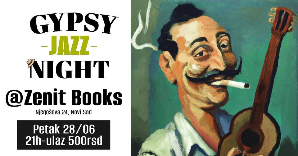 Gypsy Jazz Night @ Zenit Books