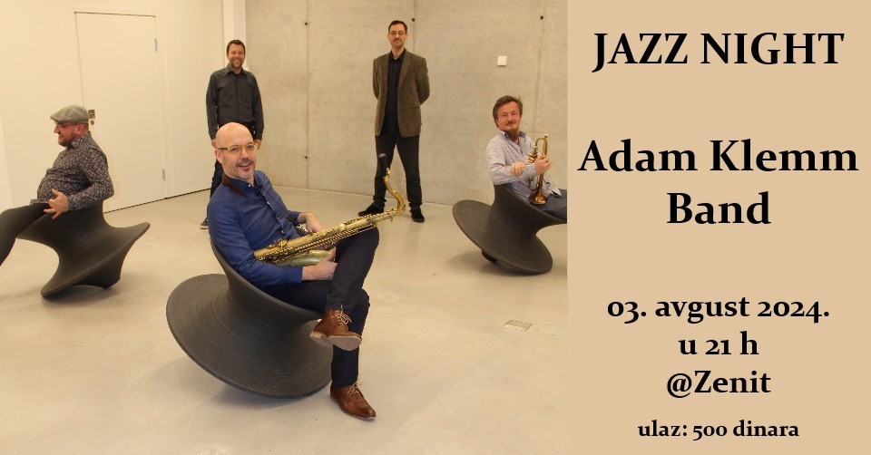 Jazz Night: Adam Klemm Band