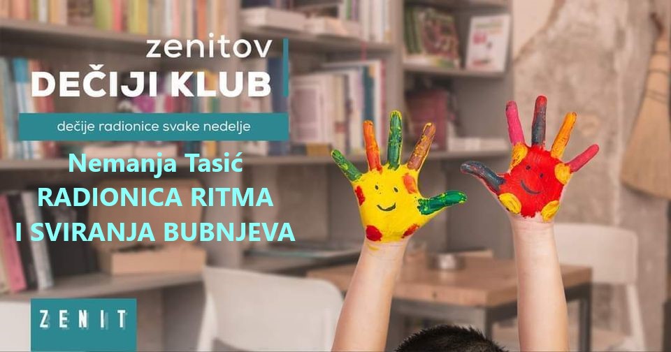 Zenitov dečiji klub i Nemanja Tasić: perkusije, bubnjevi, ritam